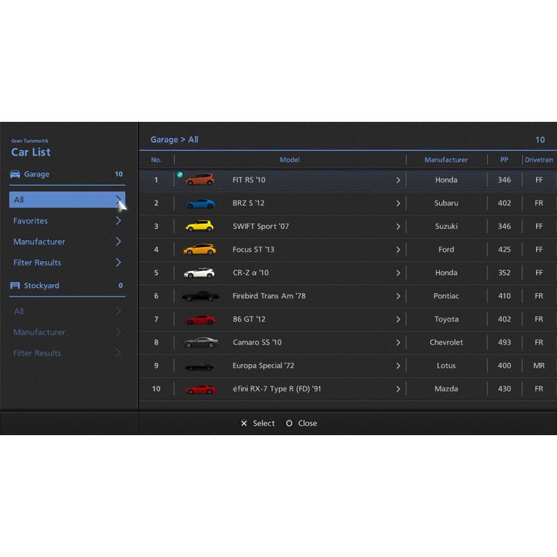 اسکرین شات و تصویر گیم پلی بازی Gran Turismo 6 نسخه PS3 تصویر 1