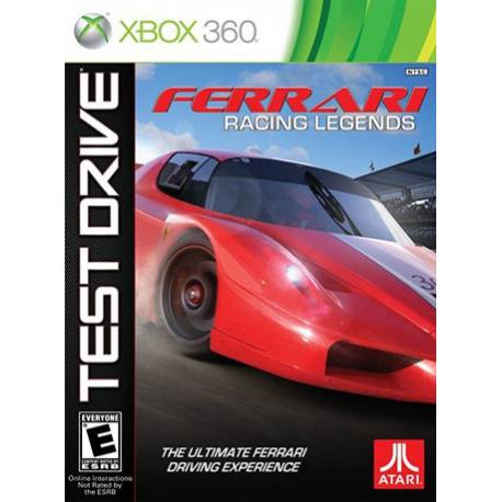 Test Drive: Ferrari Racing Legends بازی Xbox 360