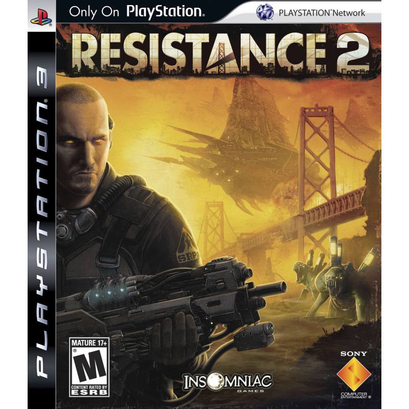 کاور بازی Resistance 2 برای PS3