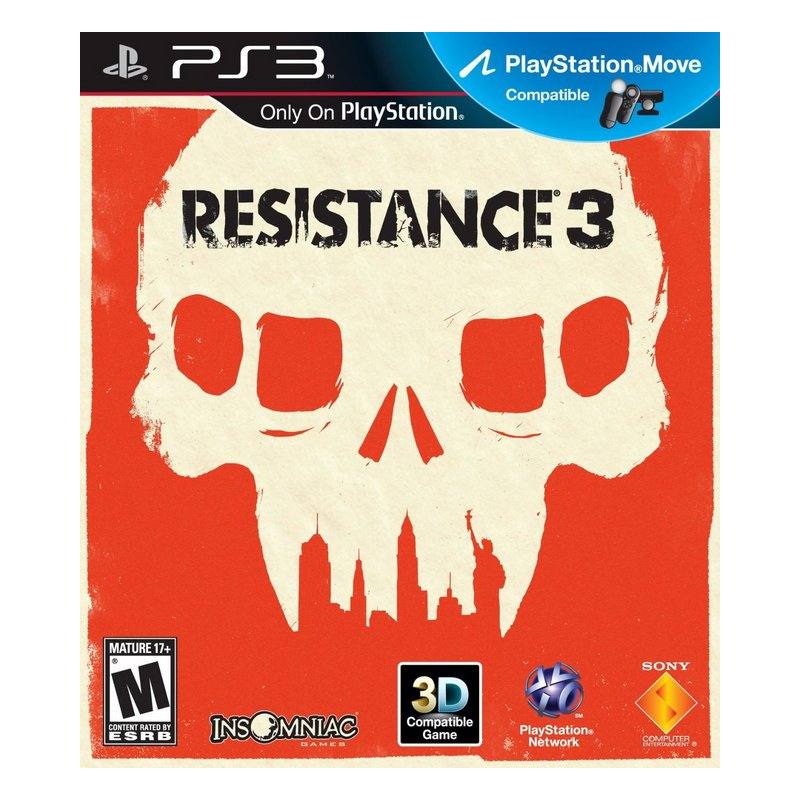 کاور بازی Resistance 3 برای PS3