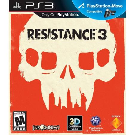کاور بازی Resistance 3 برای PS3 کاور بازی Resistance 3 برای PS3