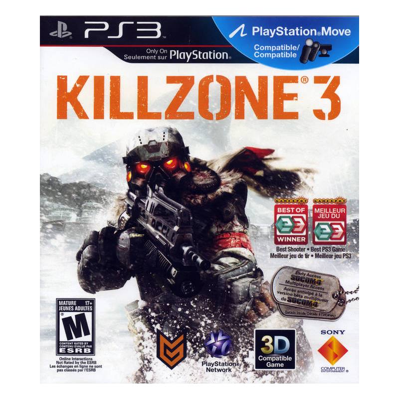 کاور بازی KillZone 3 برای PS3