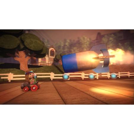 اسکرین شات و تصویر گیم پلی بازی Little Big Planet Karting نسخه PS3 تصویر 4 اسکرین شات و تصویر گیم پلی بازی Little Big Planet Karting نسخه PS3 تصویر 4