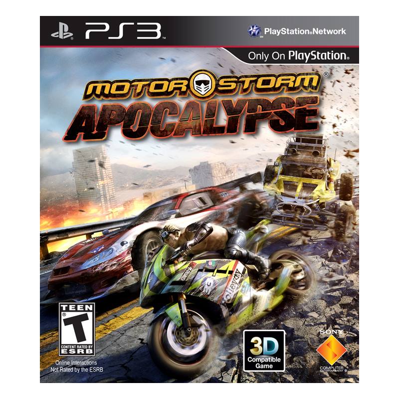 کاور بازی Motorstorm Apocalypse برای PS3