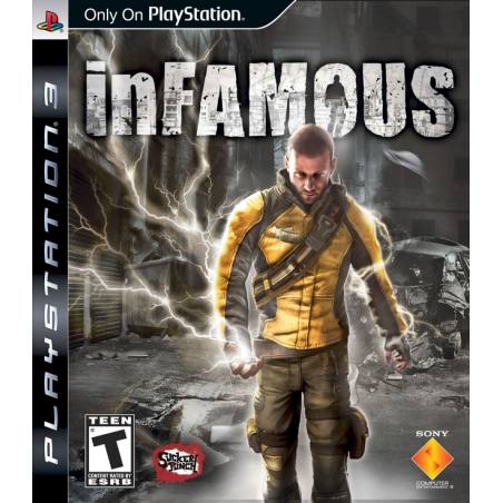 کاور بازی Infamous برای PS3 کاور بازی Infamous برای PS3