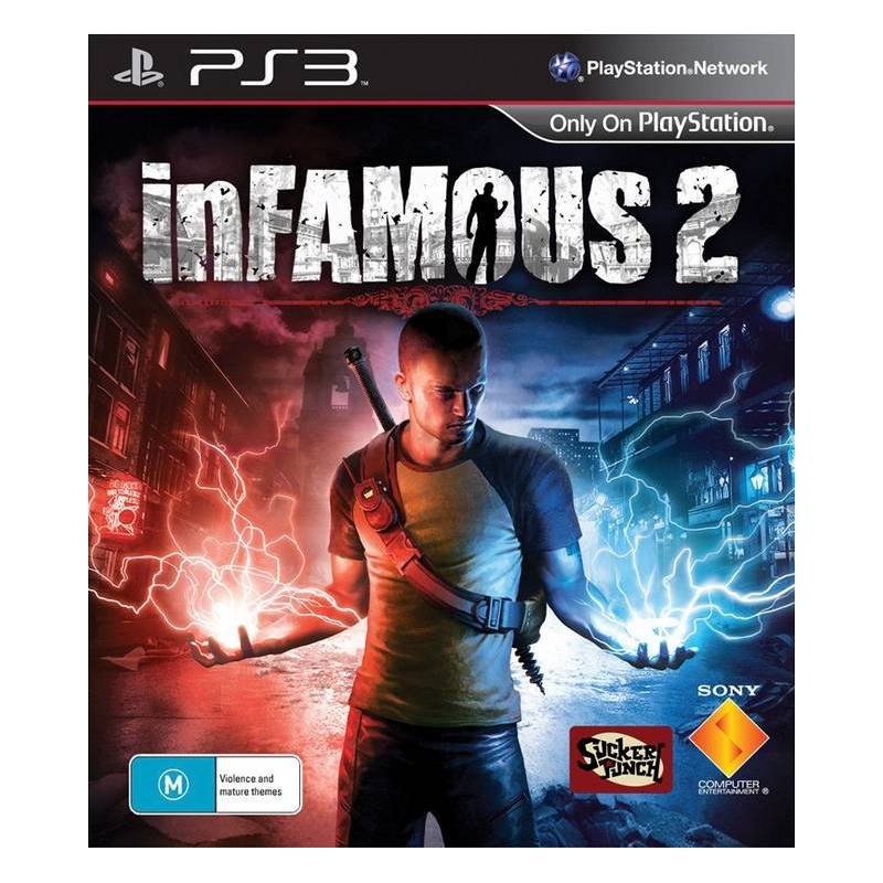 کاور بازی Infamous 2 برای PS3