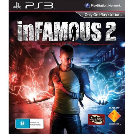کاور بازی Infamous 2 برای PS3 کاور بازی Infamous 2 برای PS3
