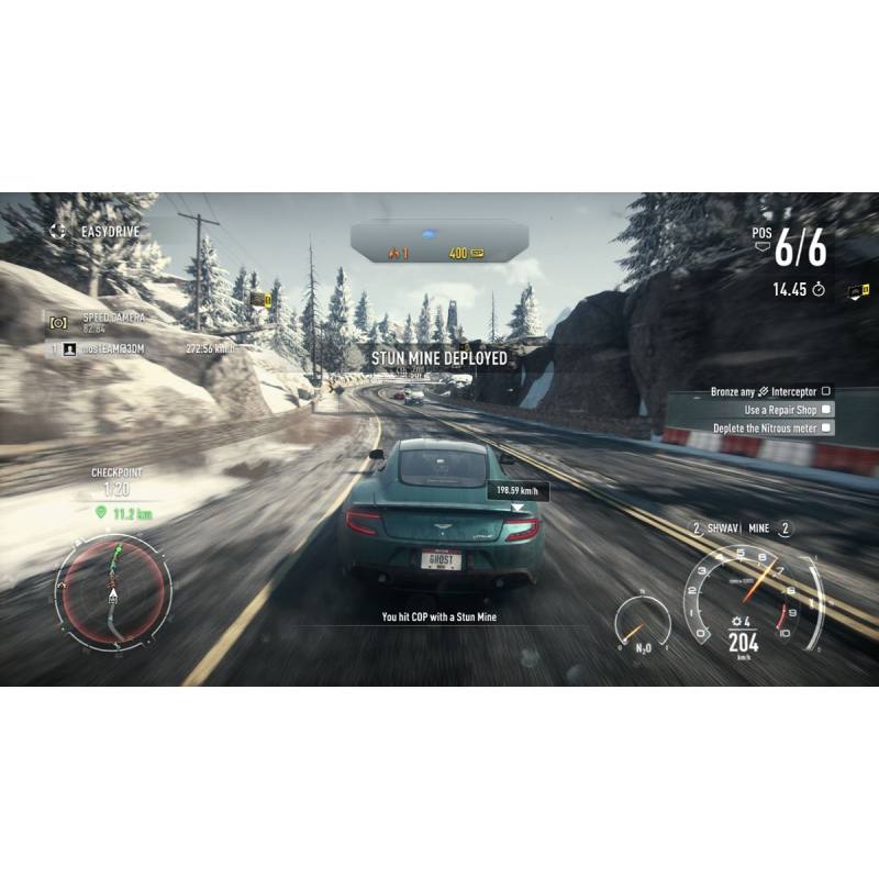 اسکرین شات و تصویر گیم پلی بازی Need for Speed Rivals نسخه PS3 تصویر 1