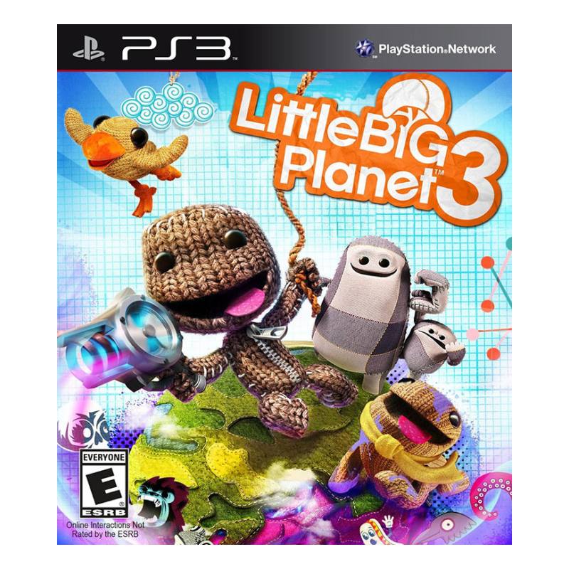 کاور بازی LittleBigPlanet 3 برای PS3