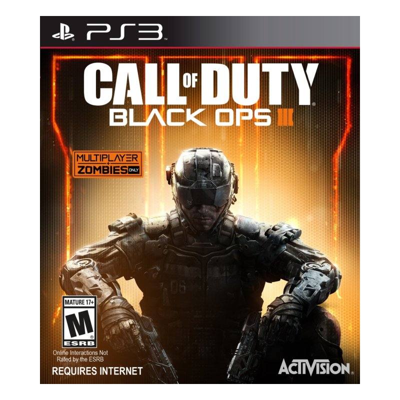 کاور بازی Call of Duty: Black Ops III برای PS3