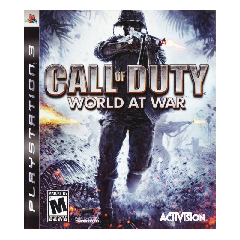 کاور بازی Call of Duty: World at War برای PS3