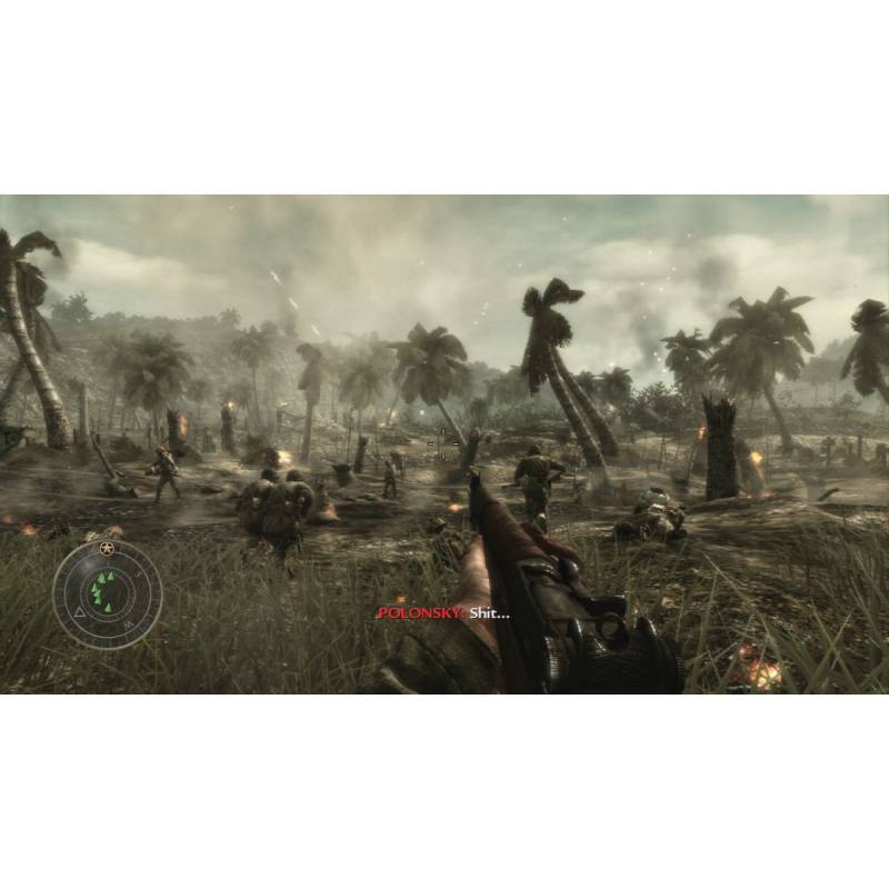 اسکرین شات و تصویر گیم پلی بازی Call of Duty: World at War نسخه PS3 تصویر 1