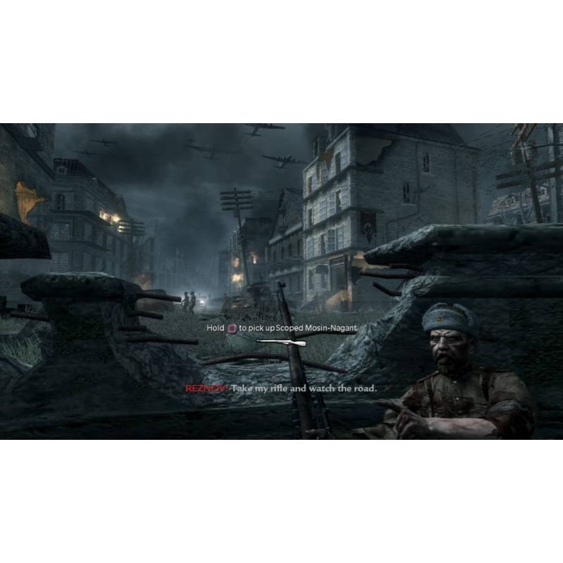 اسکرین شات و تصویر گیم پلی بازی Call of Duty: World at War نسخه PS3 تصویر 4