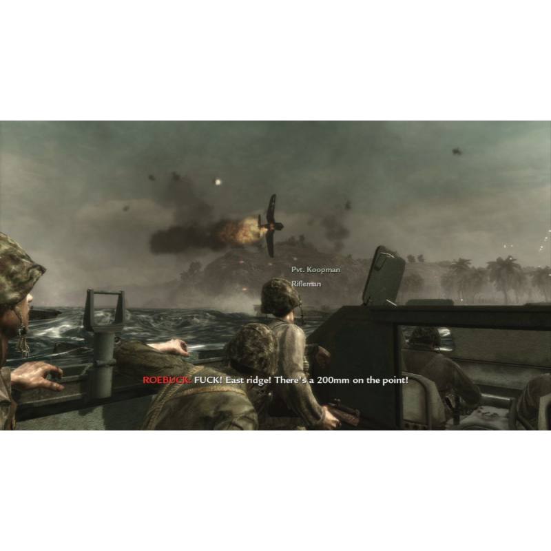 اسکرین شات و تصویر گیم پلی بازی Call of Duty: World at War نسخه PS3 تصویر 5
