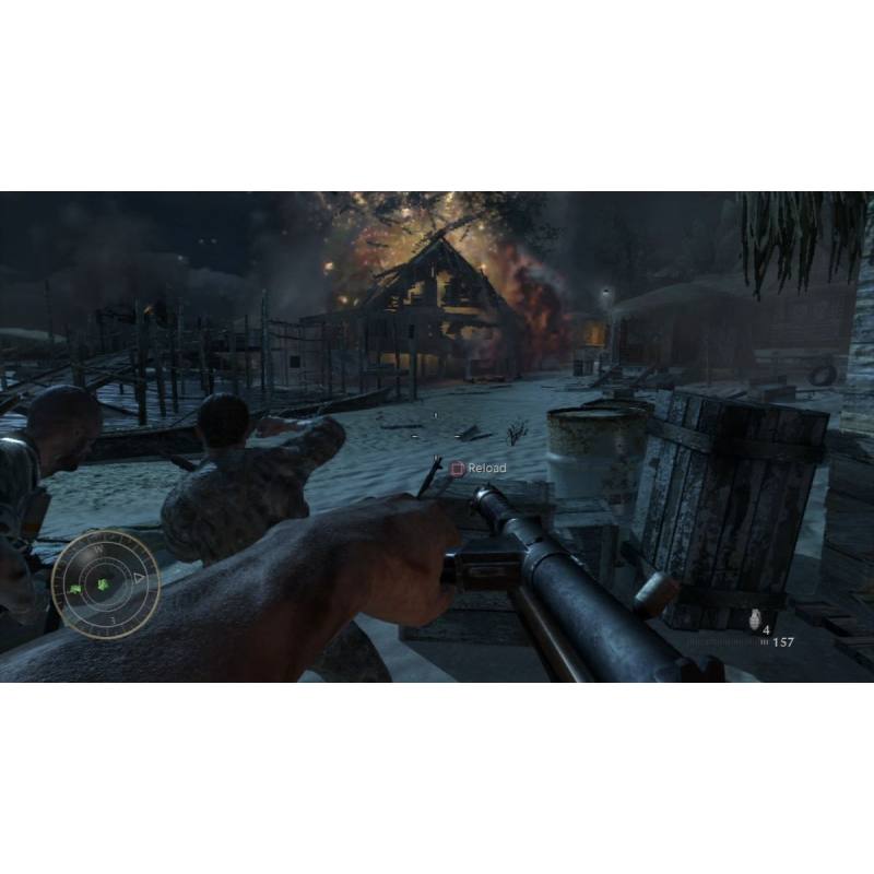 اسکرین شات و تصویر گیم پلی بازی Call of Duty: World at War نسخه PS3 تصویر 6