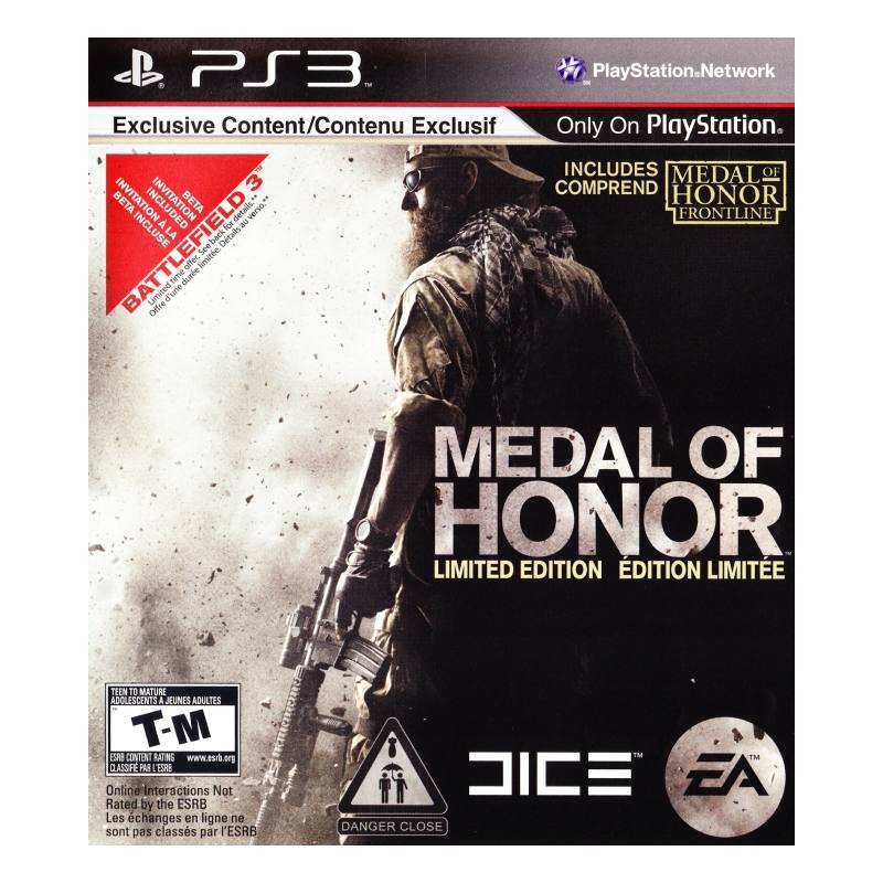 کاور بازی Medal of Honor (2010) برای PS3