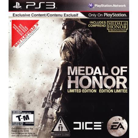 کاور بازی Medal of Honor (2010) برای PS3 کاور بازی Medal of Honor (2010) برای PS3