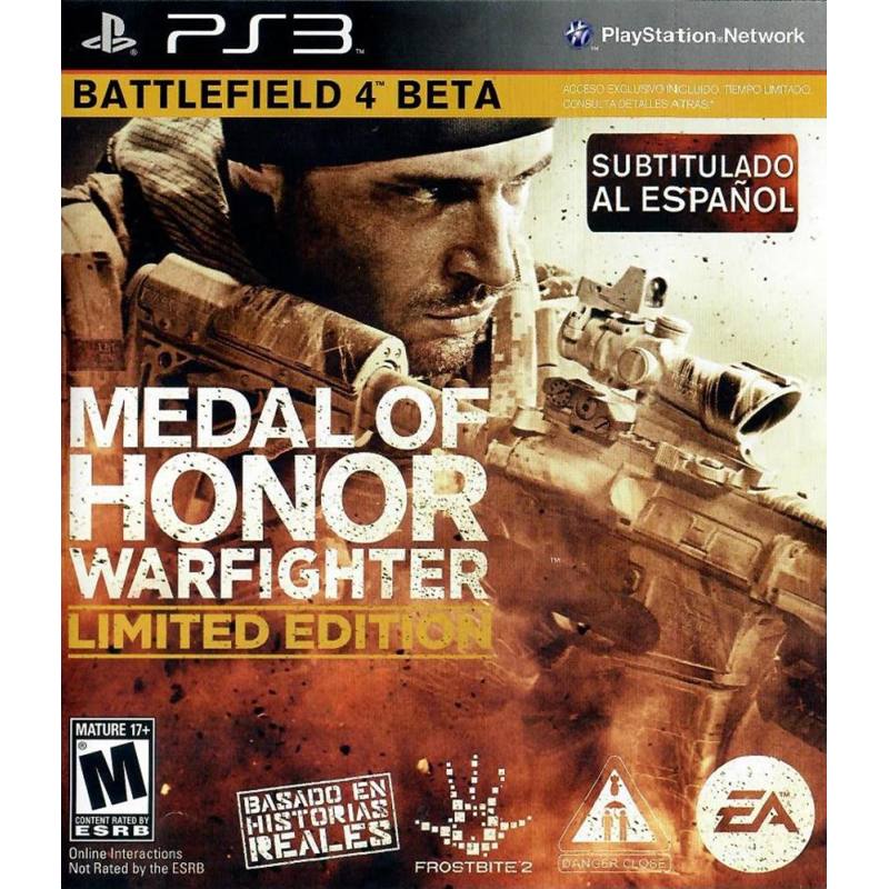 کاور بازی Medal of Honor: Warfighter برای PS3