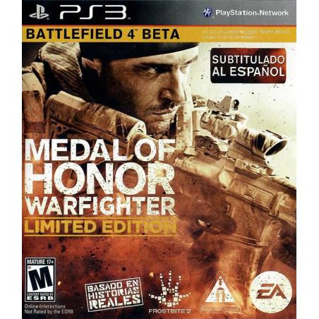 کاور بازی Medal of Honor: Warfighter برای PS3 کاور بازی Medal of Honor: Warfighter برای PS3
