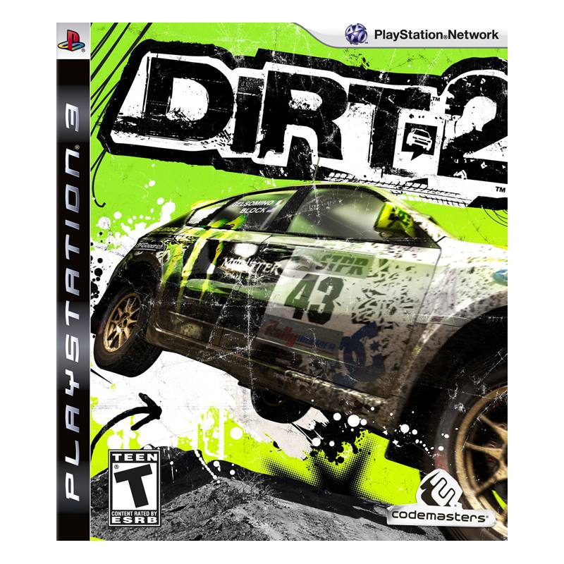 کاور بازی Dirt 2 برای PS3