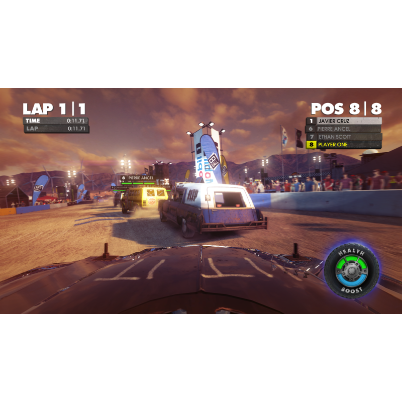 اسکرین شات و تصویر گیم پلی بازی Dirt Showdown نسخه PS3 تصویر 6