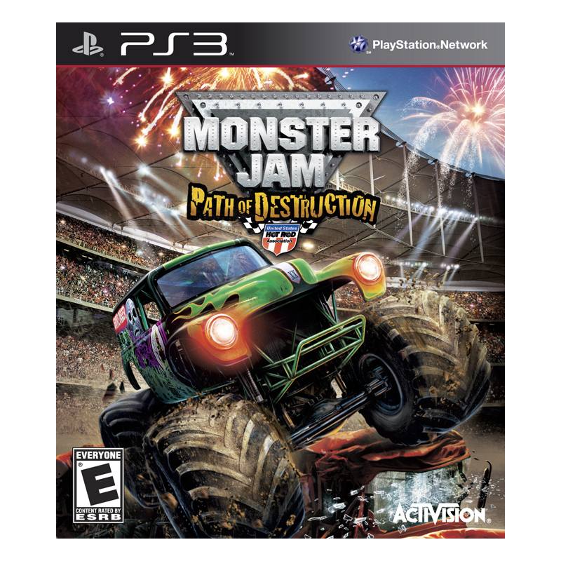کاور بازی Monster Jam: Path of Destruction برای PS3