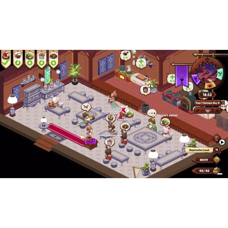 اسکرین شات (تصویر گیم پلی) بازی Cuisineer نسخه نینتندو سوییچ (Nintendo Switch) تصویر 2