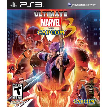 کاور بازی Ultimate Marvel vs. Capcom 3 برای PS3 کاور بازی Ultimate Marvel vs. Capcom 3 برای PS3