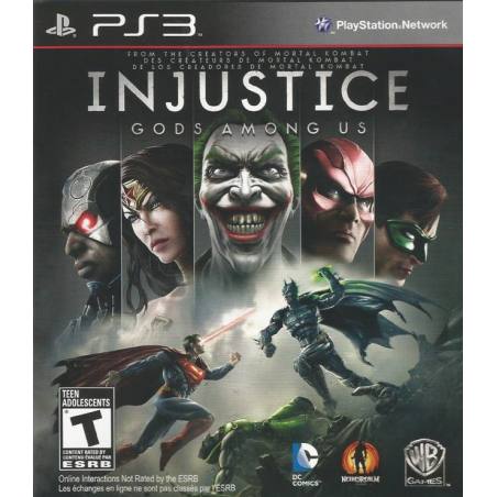 کاور بازی Injustice: Gods Among Us برای PS3 کاور بازی Injustice: Gods Among Us برای PS3