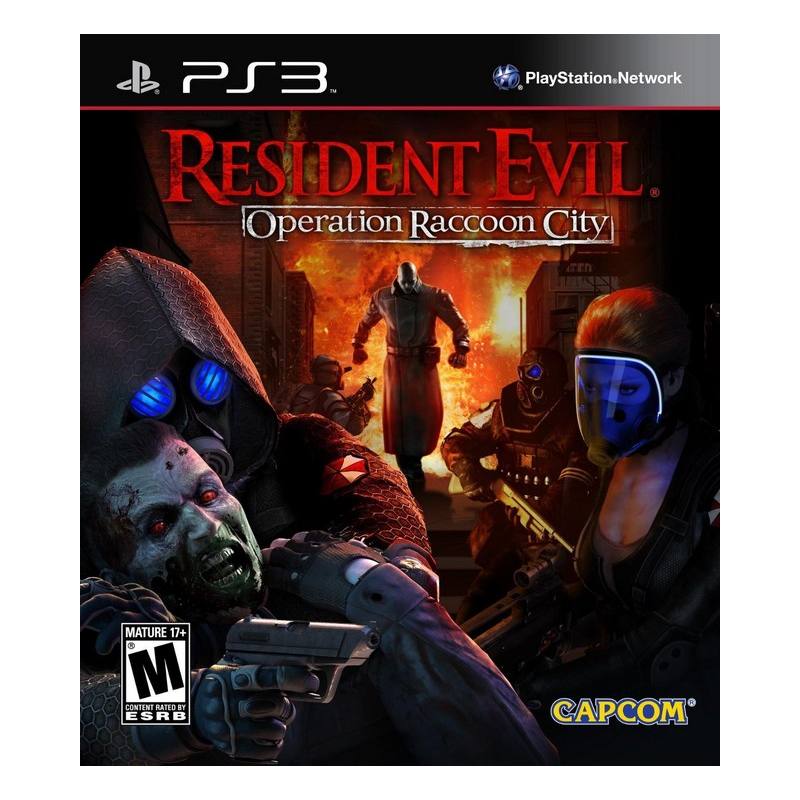 کاور بازی Resident Evil: Operation Raccoon City برای PS3