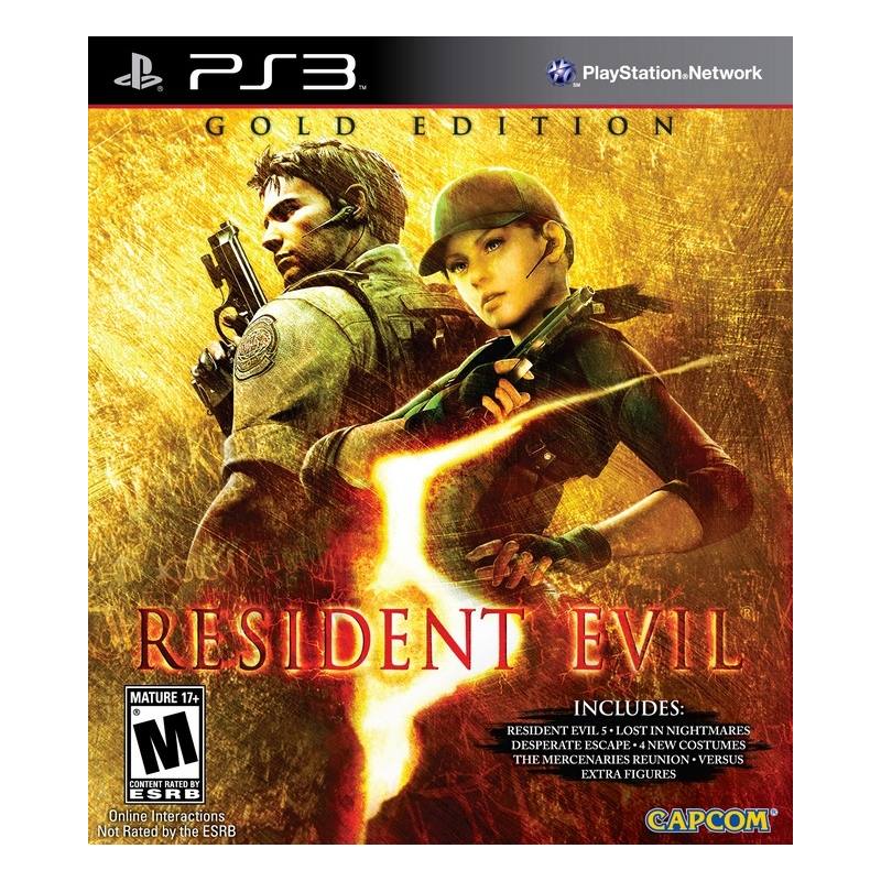 کاور بازی Resident Evil 5 Gold Edition برای PS3
