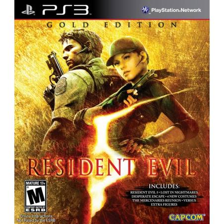 کاور بازی Resident Evil 5 Gold Edition برای PS3 کاور بازی Resident Evil 5 Gold Edition برای PS3