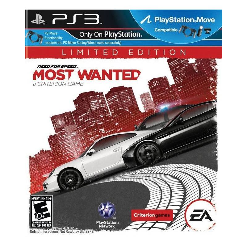 کاور بازی Need for Speed: Most Wanted برای PS3
