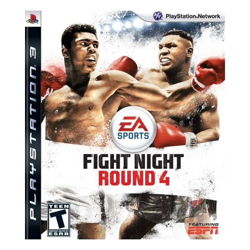 کاور بازی Fight Night Round 4 برای PS3