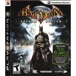کاور بازی Batman: Arkham Asylum برای PS3