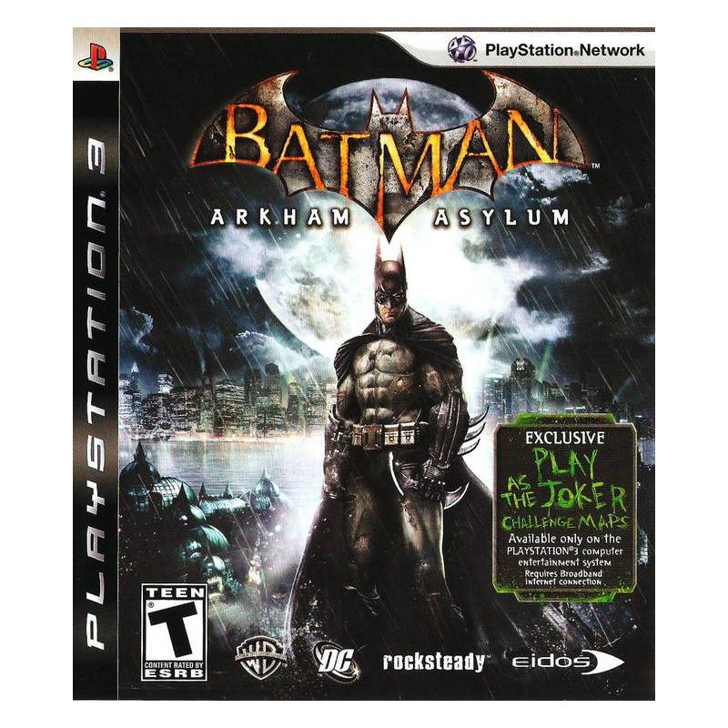 کاور بازی Batman: Arkham Asylum برای PS3