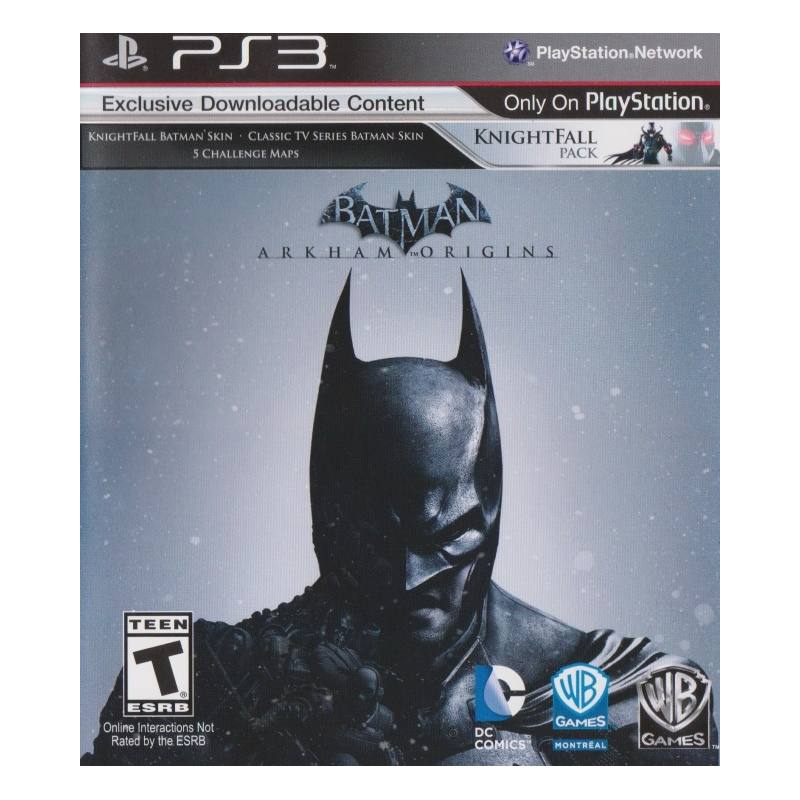 کاور بازی Batman: Arkham Origins برای PS3