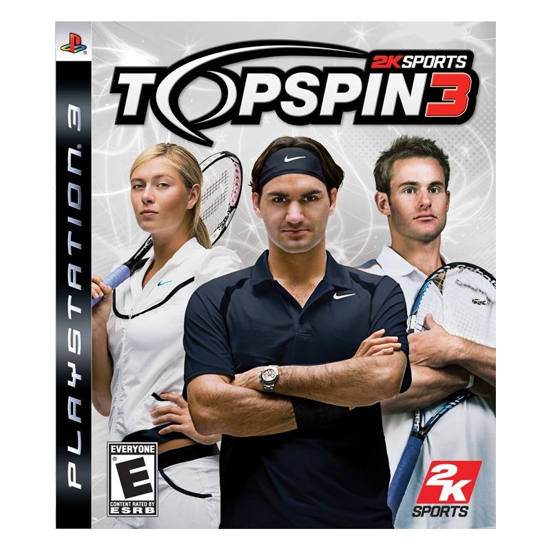 کاور بازی Top Spin 3 برای PS3
