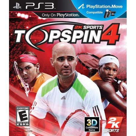 کاور بازی Top Spin 4 برای PS3 کاور بازی Top Spin 4 برای PS3