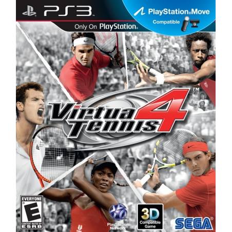 کاور بازی Virtua Tennis 4 برای PS3 کاور بازی Virtua Tennis 4 برای PS3