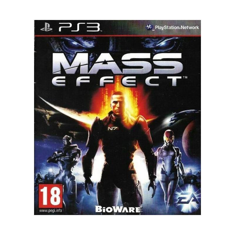 کاور بازی Mass Effect برای PS3