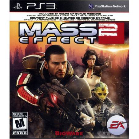 کاور بازی Mass Effect 2 برای PS3 کاور بازی Mass Effect 2 برای PS3