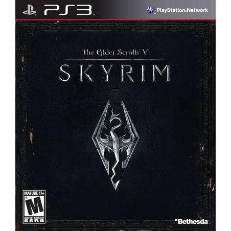 کاور بازی The Elder Scrolls V: Skyrim برای PS3 کاور بازی The Elder Scrolls V: Skyrim برای PS3