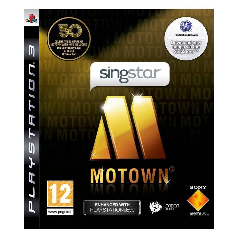 کاور بازی SingStar Motown برای PS3