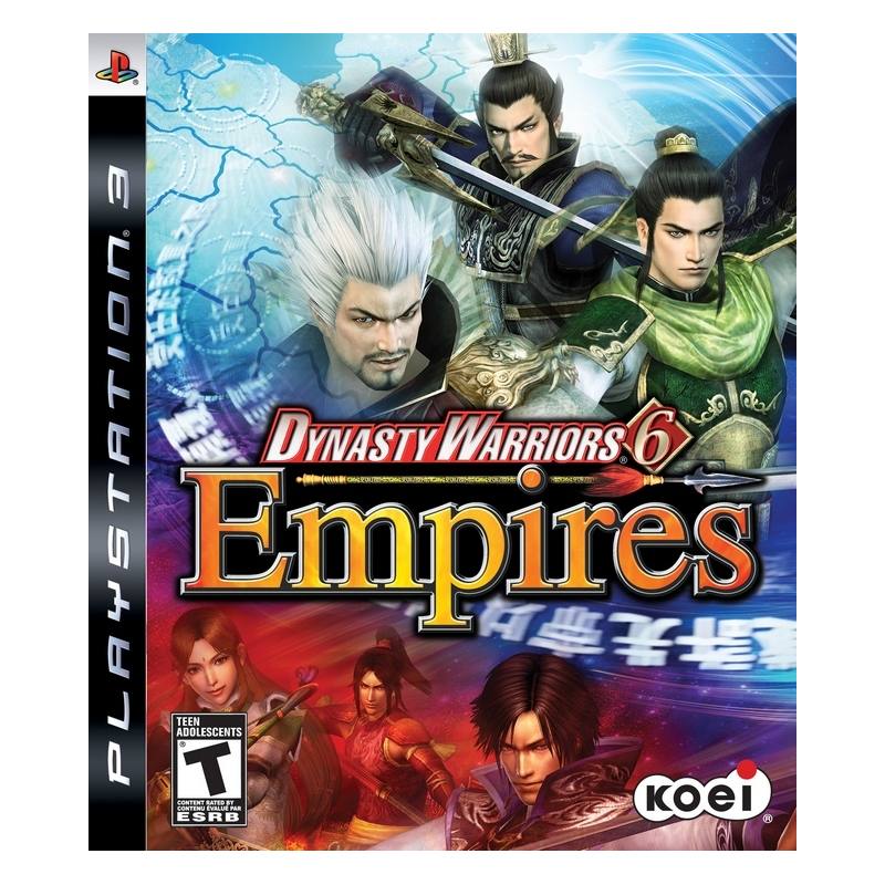 کاور بازی Dynasty Warriors 6: Empires برای PS3