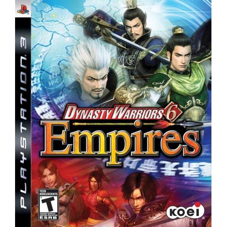 کاور بازی Dynasty Warriors 6: Empires برای PS3 کاور بازی Dynasty Warriors 6: Empires برای PS3