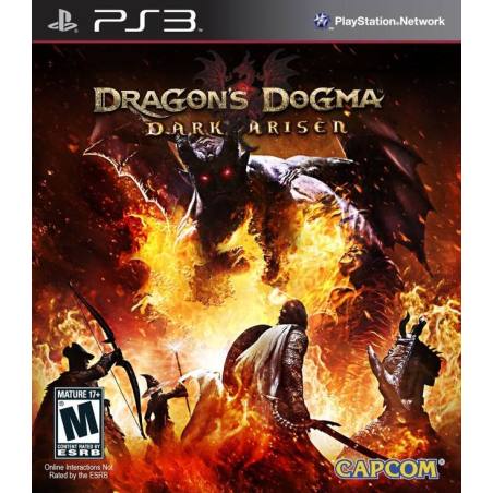 کاور بازی Dragon's Dogma: Dark Arisen برای PS3 کاور بازی Dragon's Dogma: Dark Arisen برای PS3