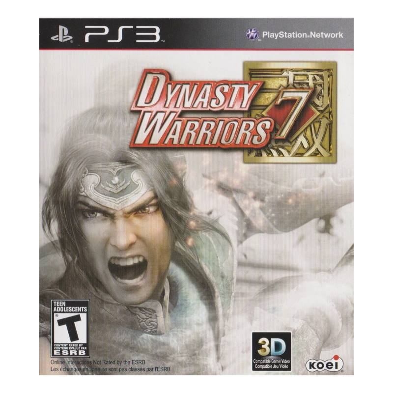 کاور بازی Dynasty Warriors 7 برای PS3