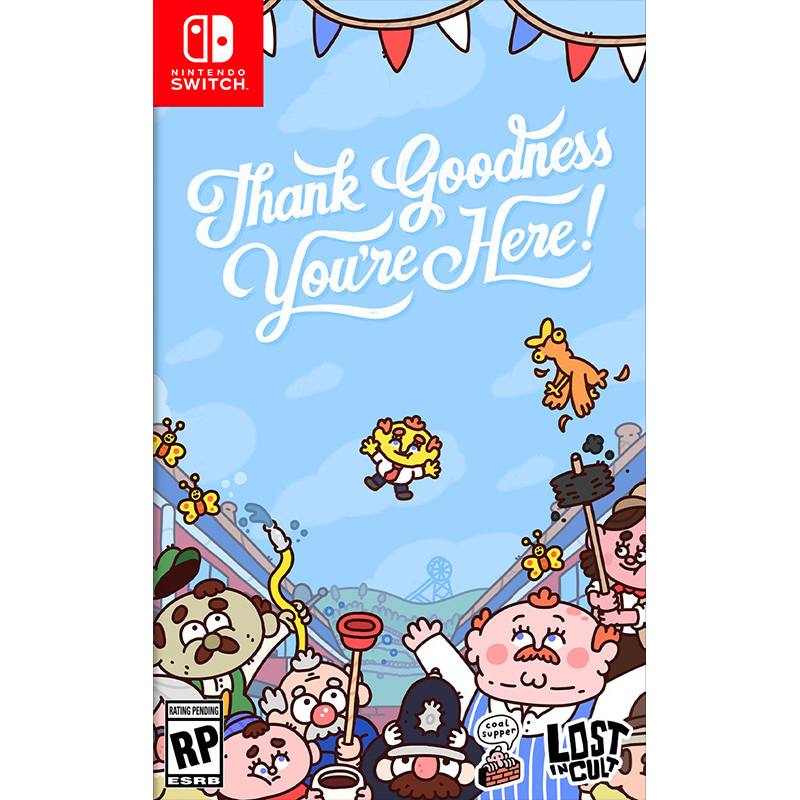 کاور بازی Thank Goodness You're Here برای نینتندو سوییچ