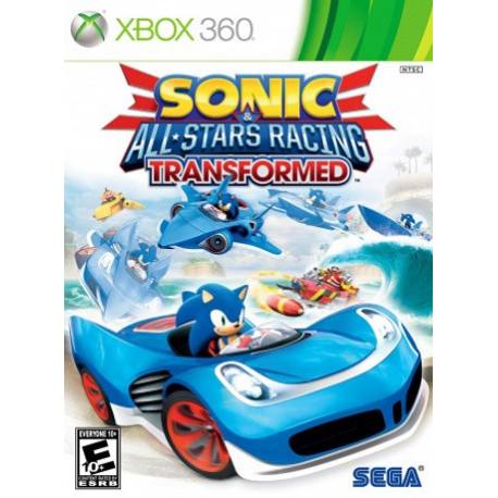 Sonic All Stars Racing Transformed بازی Xbox 360